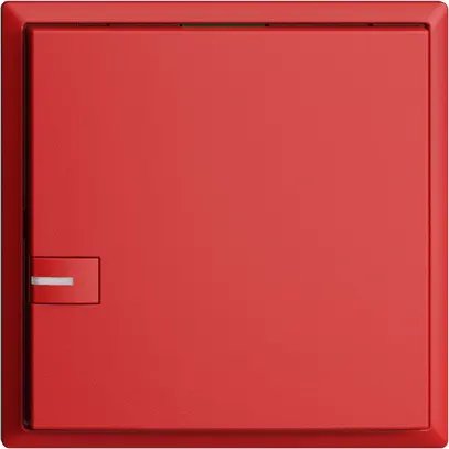 Poussoir ENC KNX 1× EDIZIOdue berry RGB avec LED 