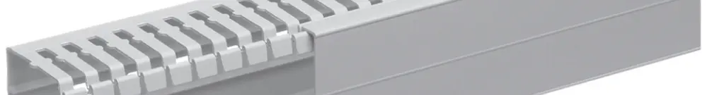 Canale di cablaggio HA7 60×40 grigio chiaro 