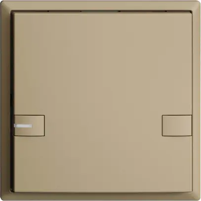 Pulsante INC KNX 1×EDIZIOdue colore sand RGB con LED 