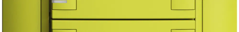 Pulsante INC KNX 4×EDIZIOdue lemon RGB con LED 