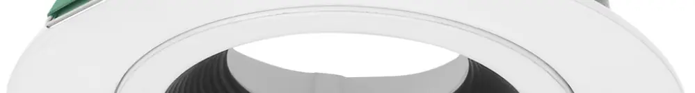Telaio di montaggio LUDOSPOT 50 ROUND TILT, 90mmØINS, bianco/nero 
