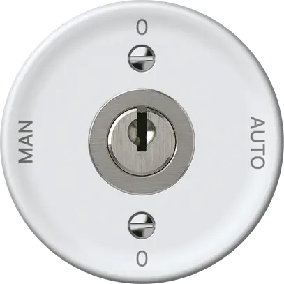 Interruttore a chiave origin commutatore 2/1L 16A 250V 0-AUTO-0-MAN 60×60mm bi 