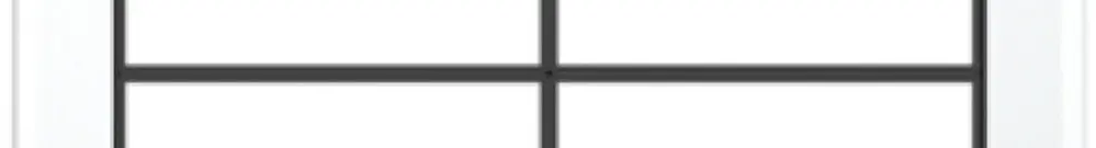 Telaio di copertura SIDUS 4×2 bianco 