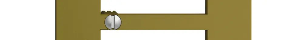 Placca frontale 4×RJ45 EDIZIOdue olive R&M swissline 