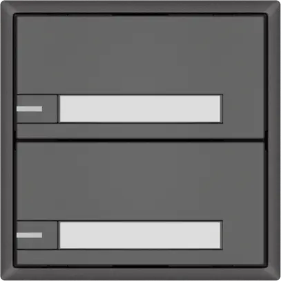 Universaltaster EDIZIO.liv UNI SNAPFIX® 12…48V m.LED blau 2× 1-Tbed.Pap.dgu 