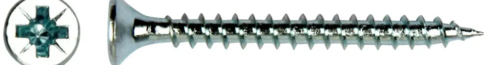 Vis pour panneau aggloméré à tête conique TILCA SPRINT 4×25mm PZ2 