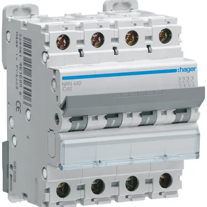 Disgiuntore Hager MCB 4P 415V tipo C 40A 4UM 