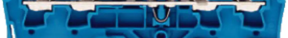 Durchgangsklemme WAGO TopJob-S 1.5mm² 4L blau Serie 2001 