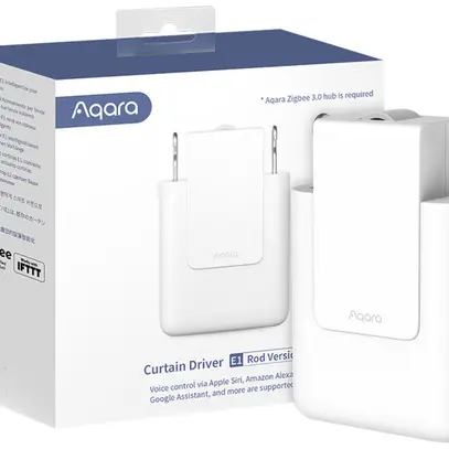 Entraînement de rideau RF Aqara E1 Rod CM-M01-R 0.2Nm 12cm/s Zigbee à piles 