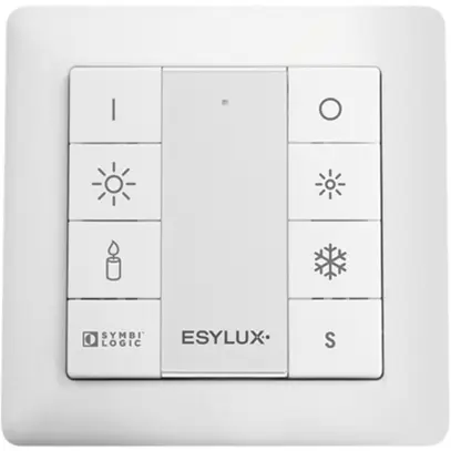 Poussoir ENC ESYLUX DALI, 8 fois, Tunable White 