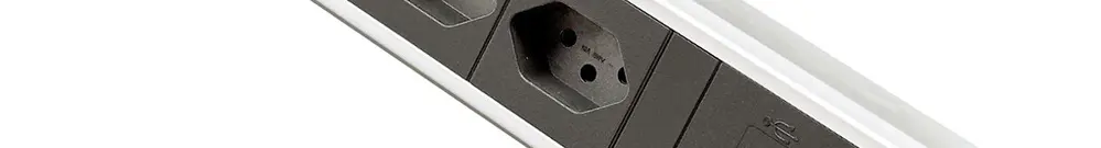 Prise multiple de table Desk-Mountain 3×T13/2×USB-C 3m T12 F=10A 