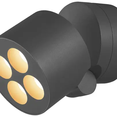 Plafonnier/applique LED SLV R-CUBE 15W 800lm 827/830 IP65 VAR Ø100mm an 