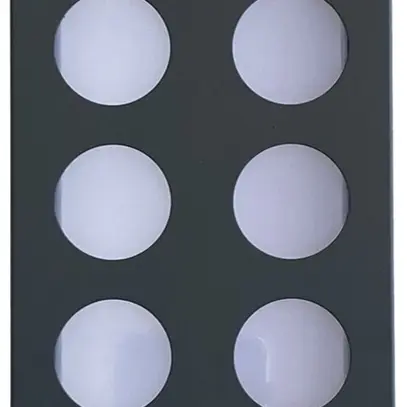 Applique LED Z-Licht LongLED O 4.5W 500lm 3000K IP65 260×120mm antracite 