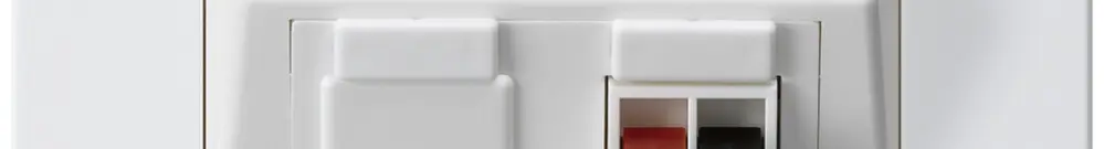 UP-Audiodose kallysto.pro 1×weiss Klemmanschluss für 1 Lautsprecher 