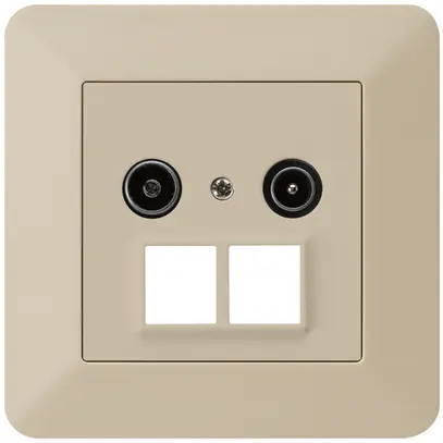 Prise d'antenne ENC R/TV HMS kallysto.trend 23dB beige 