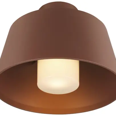 Plafoniera SLV PHOTONI E27 1×0…13W IP55 Ø250mm ruggine 