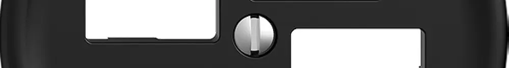 Kit de montage Sdue Q EASYNET S-One, pour 4×RJ45, Ø60 mm, sortie droite, noir 