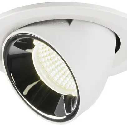Downlight LED INC SLV NUMINOS GIMBLE S, 8.6W 250mA 750lm 4000K 20° bc/chr 