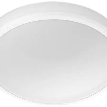 Plafonnier LED Philips Doris 17W 1500lm 2700K IP44 Ø313mm blanc 