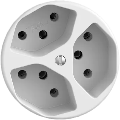 Presa STANDARDdue SNAPFIX® 3×T13 bi 