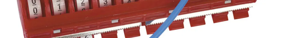 Distributore di nastro per marcature di cavi 3M ScotchCode STD-0-9 rosso 