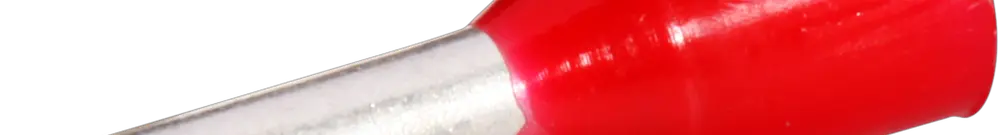 Embout de câble Ferratec DIN is.1mm²/6mm rouge 