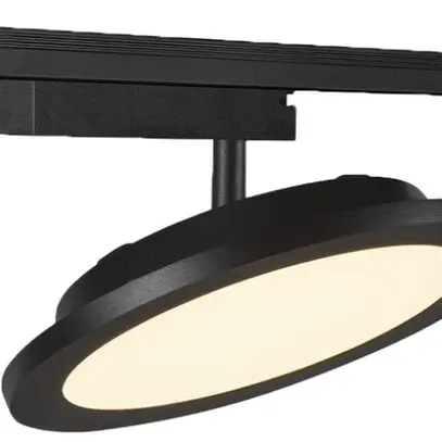 Lampada LED SLV PANEL TRACK round 18W 1800lm 3000K adattatore 1-fase nero 
