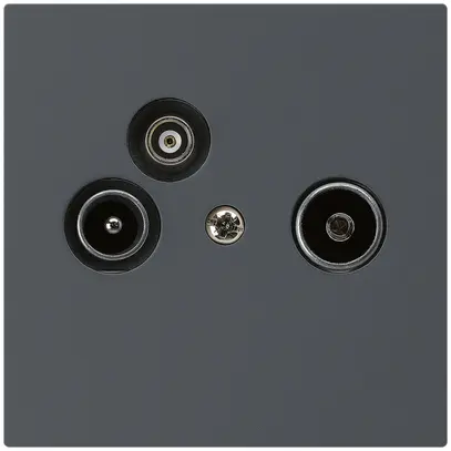 Prise pour antenne R/TV-Données kallysto A 2GHz 11db anthracite 