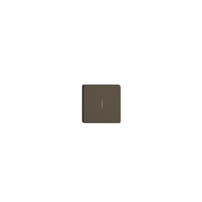 Pulsante 1/4 INC Edue Wiser simbolo l (on) coffee 