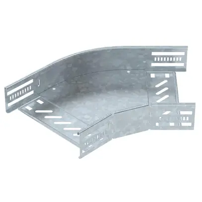 Gomito BET RB 45° 60×200mm acciaio zincato a caldo per immersione 
