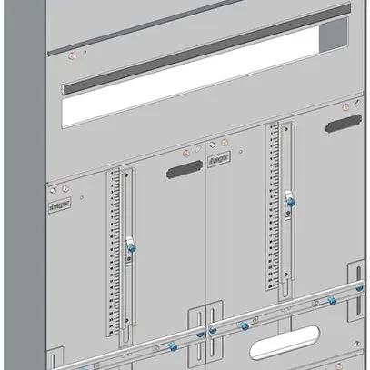 Tableau de distribution AP Hager ABT 506×1015mm gris clair 