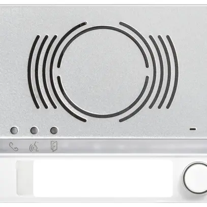 Placca frontale p.modulo altoparlante della porta Urmet Alpha 1×pulsante IP55 bi 