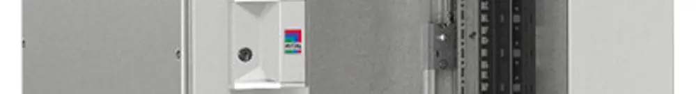 Netzwerkschrank 19" Rittal TX Sichttür, 600×2000×600mm 