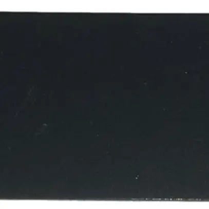 Set de porte-étiquette Alpha bouton double, noir 