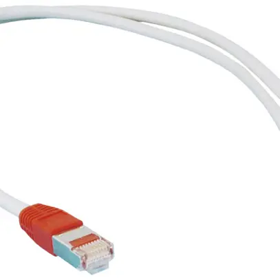 Cavo patch Hager HMS Y TEL/LAN 0.5m grigio 