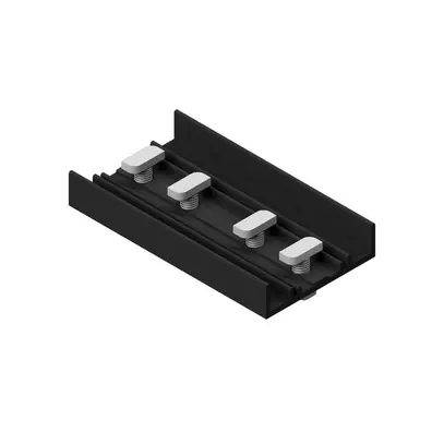 Raccord deprofilés-rail noir d’insertio TopFix 200 Système d'insertion, préas. 