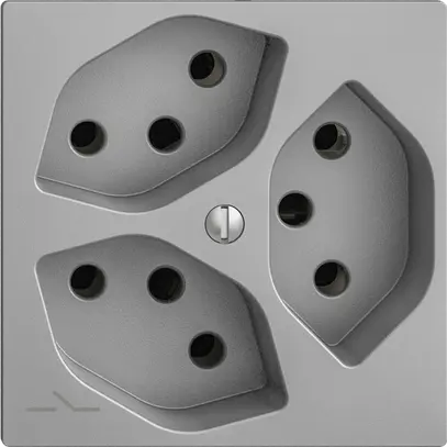 Presa INC EDIZIOdue 3×T13 silver 1×S 