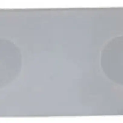 Plaquette indicatrice Plica marquable 19×44mm blanc 