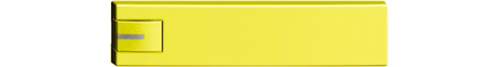 Tasto 1/4 KNX/elettronic.c.LED EDIZIOdue comando semplice lemon 