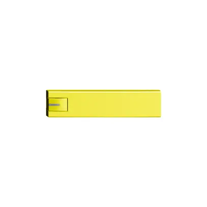 Tasto 1/4 KNX/elettronic.c.LED EDIZIOdue comando semplice lemon 