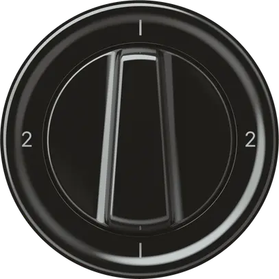 Interruttore rotativo origin commutatore 3/1L 16A 250V 1-2-1-2 60×60mm nero 