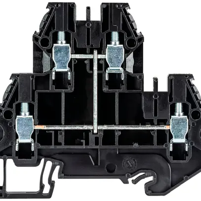 Morsetto di passaggio componibile Wieland WT 4 E VB 0.14…6mm² 32A 800V nero 