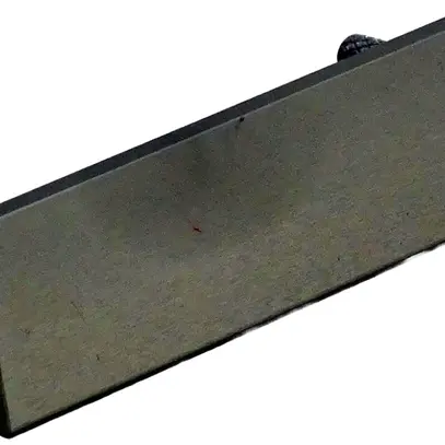Embout ELBRO 60×20mm à droite argent 