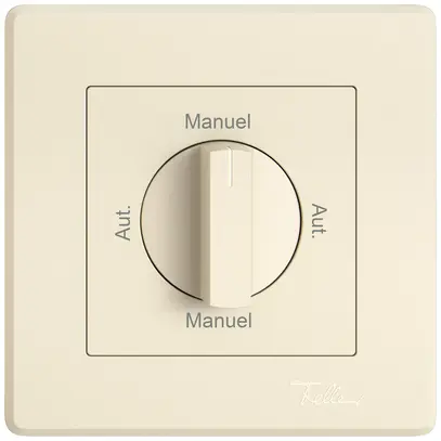UP-Montageset EDIZIO.liv SNAPFIX® f.Drehsch.m.Griff Auto-Man-Auto-Man (F) cr 