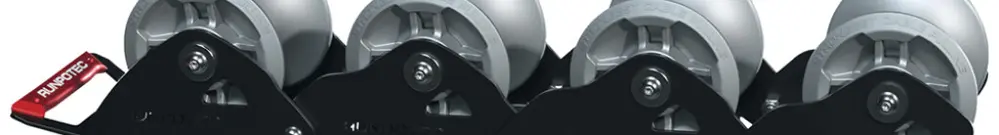 Catena di pulegge di deviazione del cavo Runpotec 4×Ø130mm max.4500kg 