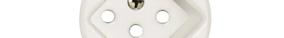 Kit frontal FH pour prise T13 blanc 