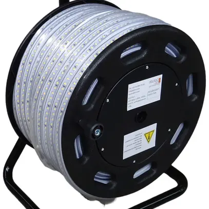 Ruban lumineux double face LED ELBRO IP65 230V 15W 1300lm blanc 4000K 240° 25m 