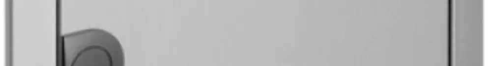 Cornice con porta Hager volta 4-file 348×755×9mm IP30 acciaio affinato 