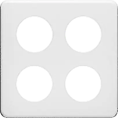Intestazione INC basico 2×2 bianco 