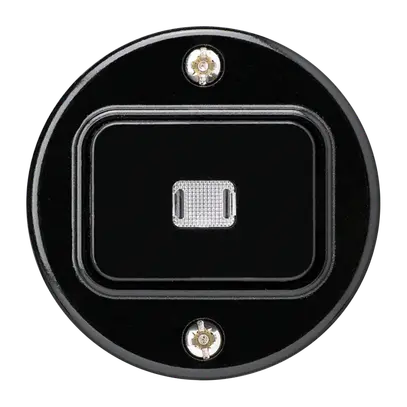 Insert pour interrupteur lumineux ENC basico 3/1 noir 